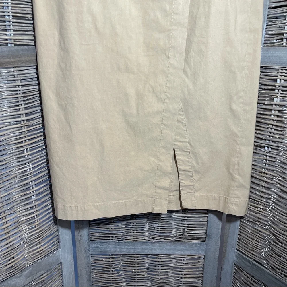 NWT Anthropologie Tan Pencil Skirt - size 12 - Picture 7 of 12